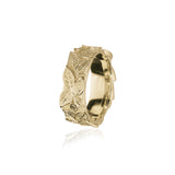 Spring Leaves 9ct Gold Ring GR455