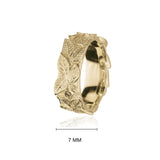 Spring Leaves 9ct Gold Ring GR455