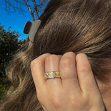 Spring Leaves 9ct Gold Ring GR455