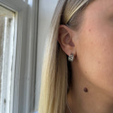 William Morris Hoop Stud Earrings E2402