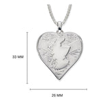 Scottish Heart Pendant P1506