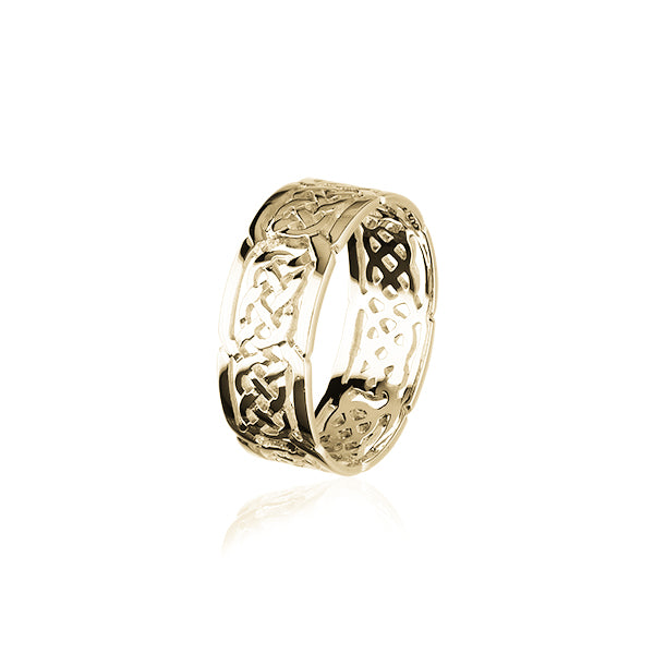 Celtic Silver Ring R132