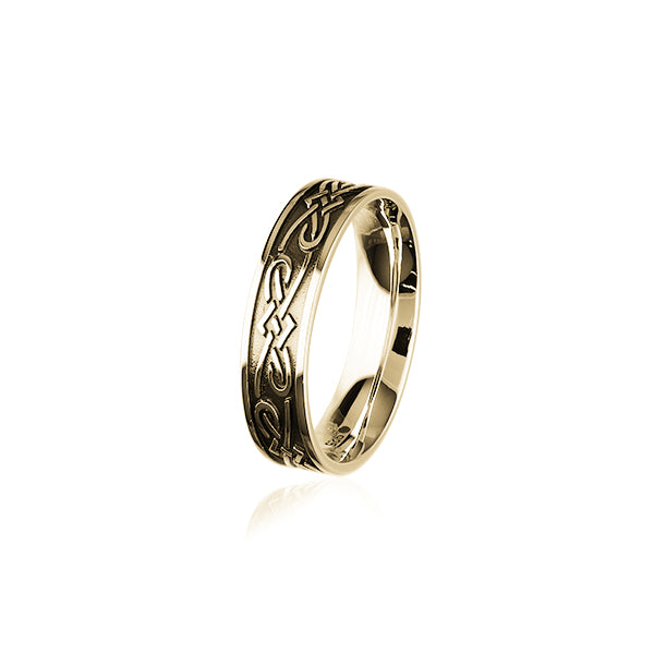 Celtic Silver Ring R401