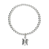 Wildlife Silver Stretch Bracelet SSBL07