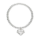 Celtic Generations Silver Stretch Bracelet SSBL10
