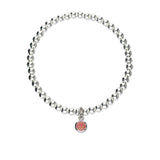 Harlequin Silver Stretch Bracelet SSBL11