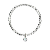 Harlequin Silver Stretch Bracelet SSBL11
