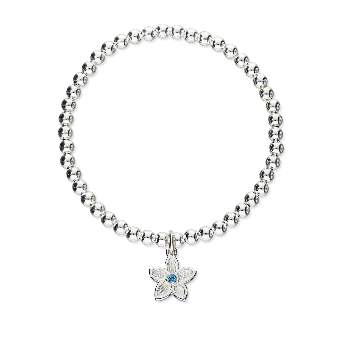 Happy Valley Silver Stretch Bracelet SSBL12