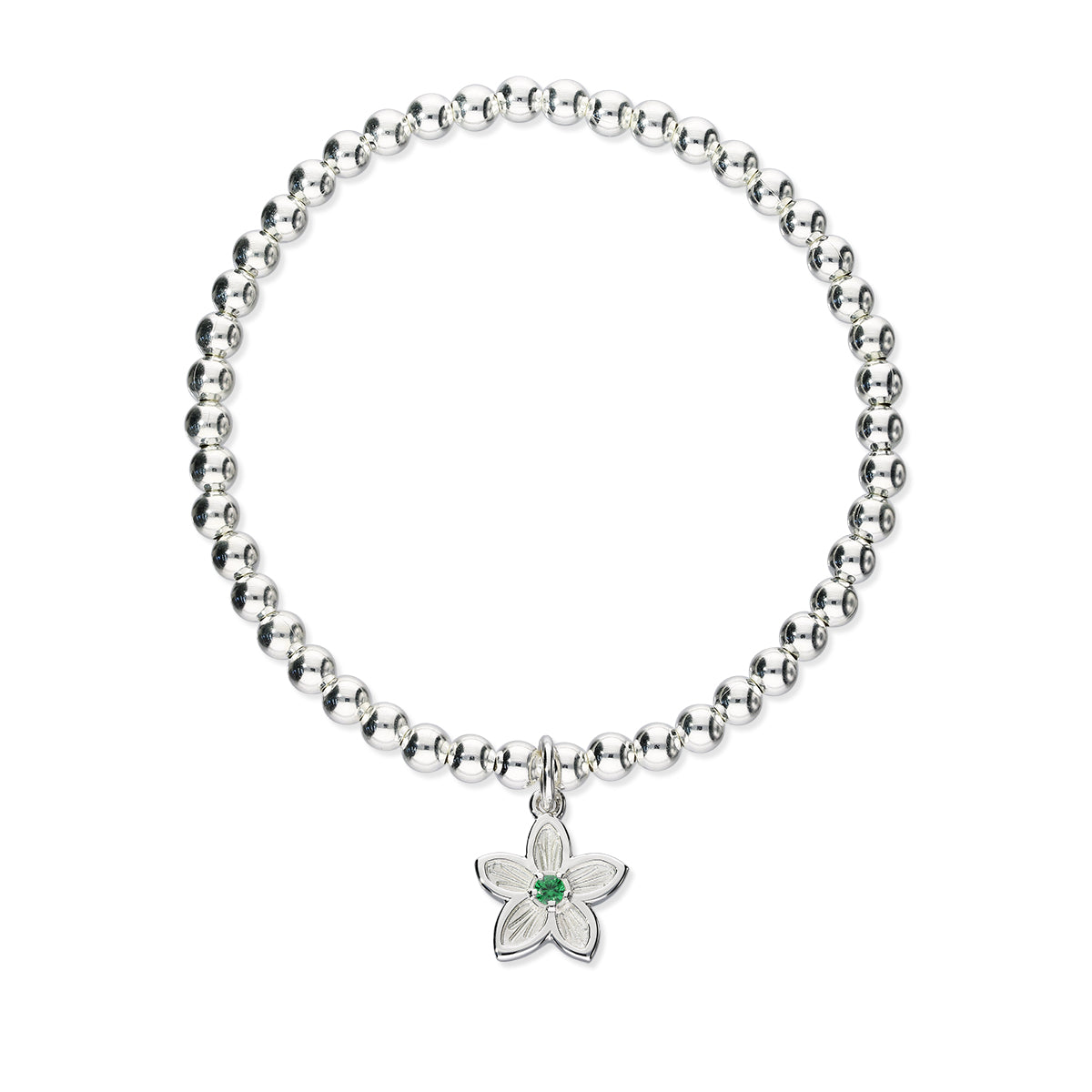 Happy Valley Silver Stretch Bracelet SSBL12