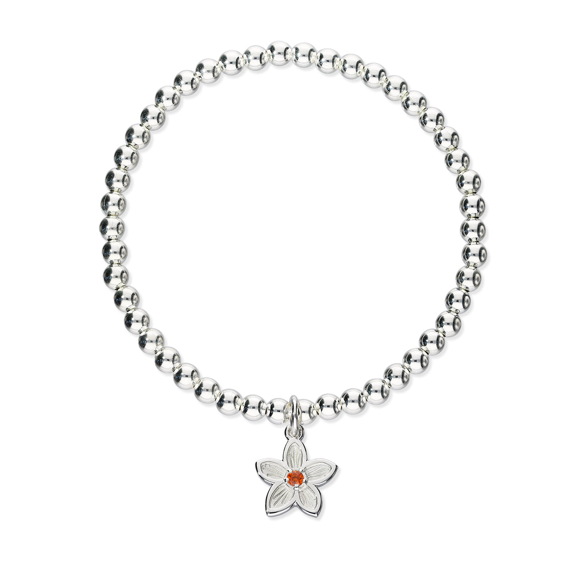 Happy Valley Silver Stretch Bracelet SSBL12