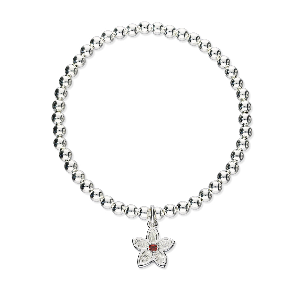 Happy Valley Silver Stretch Bracelet SSBL12