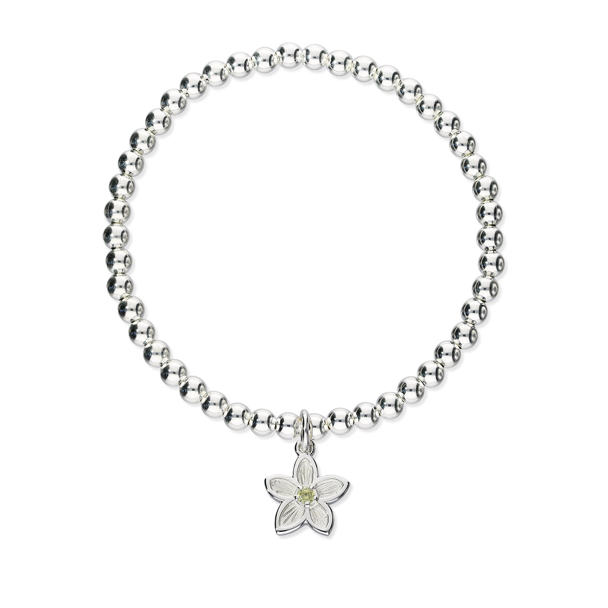 Happy Valley Silver Stretch Bracelet SSBL12