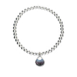 Elements Silver Stretch Enamel Bracelet SSEBL10
