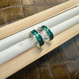 Enamel Hoop Earrings EE655