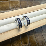 Enamel Hoop Earrings EE657