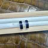 Enamel Hoop Earrings EE656