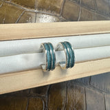 Enamel Hoop Earrings EE654