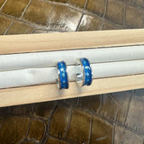 Enamel Hoop Earrings EE655