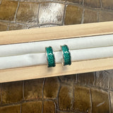 Enamel Hoop Earrings EE656