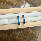 Enamel Hoop Earrings EE658