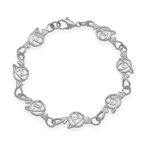 Charles Rennie Mackintosh Silver Bracelet BL349