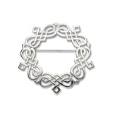 Celtic Silver Brooch B306
