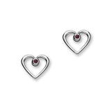 July Birthstone Silver Earrings CE358