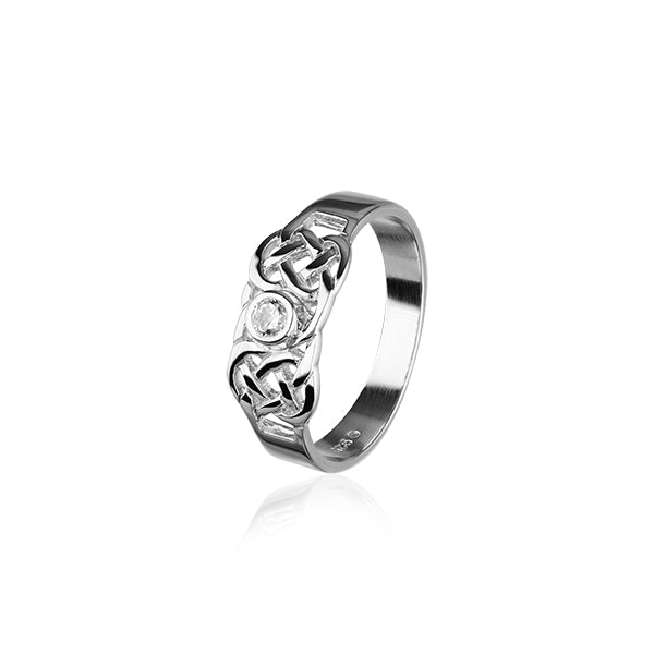 Celtic Silver Ring CR159