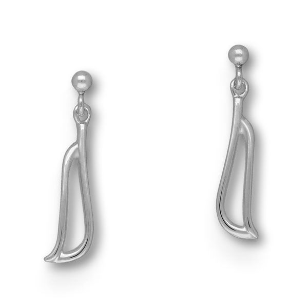 Flourish Silver Earrings E1661