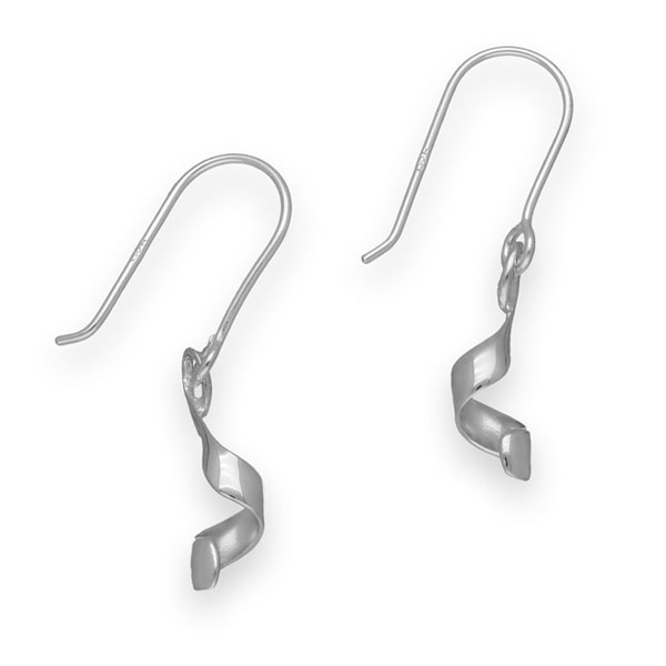 Twist & Shout Silver Earrings E1728