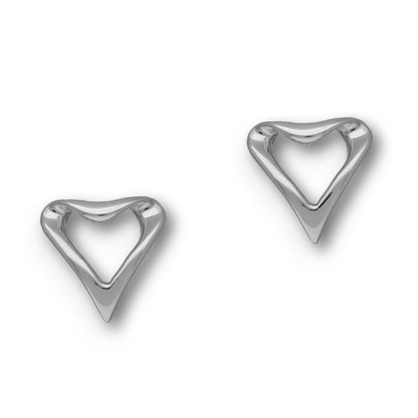 Hearts Silver Earrings E1742