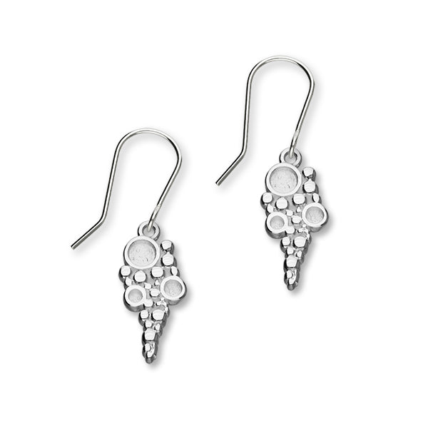 Dröfn Sterling Silver Drop Earrings, E1956