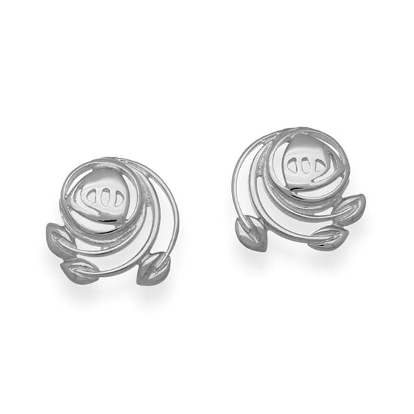 Charles Rennie Mackintosh Silver Earrings E620