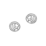 Charles Rennie Mackintosh Silver Earrings E632