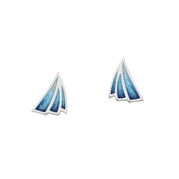 Sail Away Silver Earrings EE474
