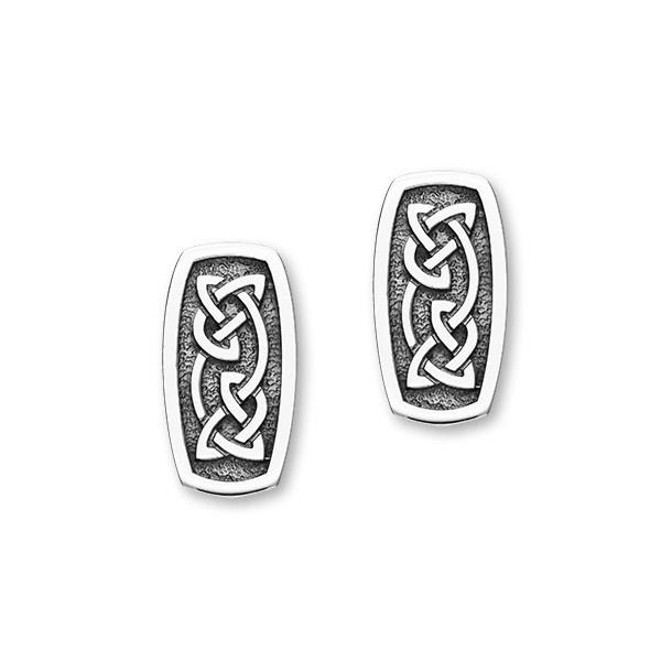 Celtic Silver Earrings E1786