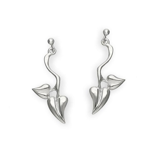 Art Nouveau Silver Earrings E261