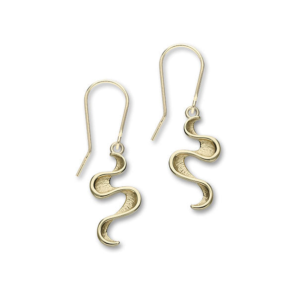 Mirran Ripples Gold Earrings GE1756