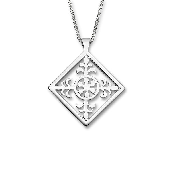 Orkney Traditional Silver Pendant P1141
