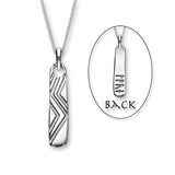 Live, Laugh, Love Sterling Silver Pendant P1219