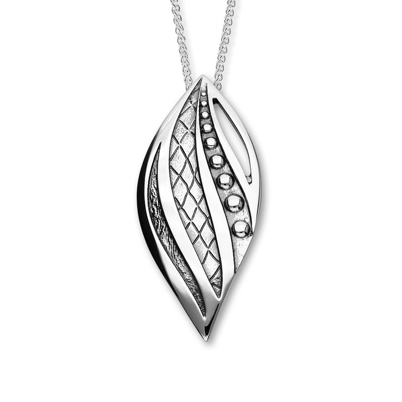 Sterling Silver Ran Collection Pendant with Stylist Space P1287