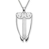 Charles Rennie Mackintosh Silver Pendant P965
