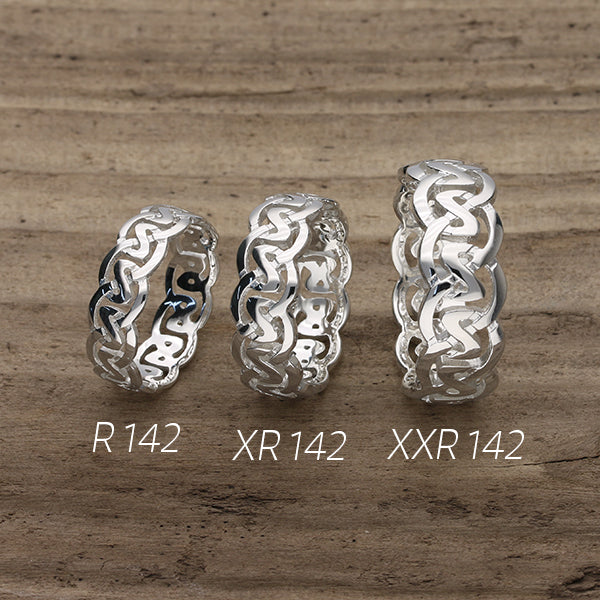 Celtic Silver Ring XR142