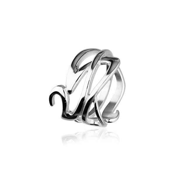 Art Nouveau Silver Ring R307