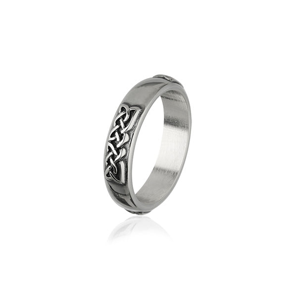 Celtic Silver Ring R317