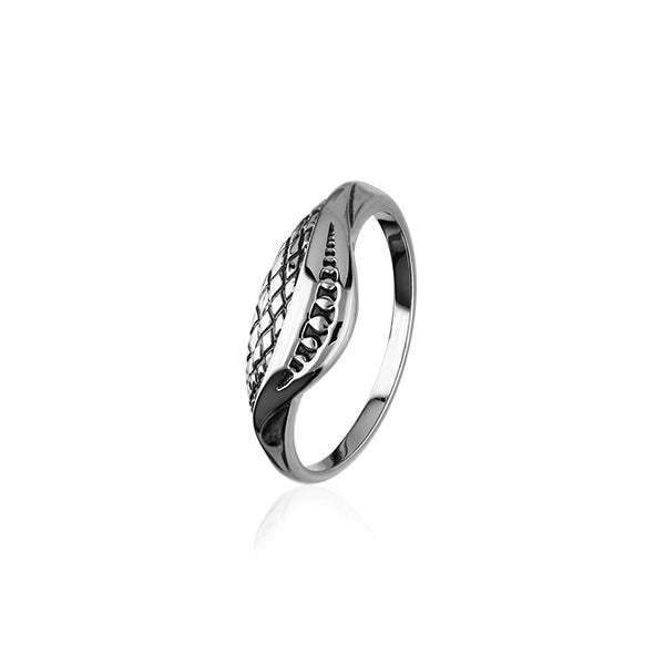 Sterling Silver Ran Collection Ring R414