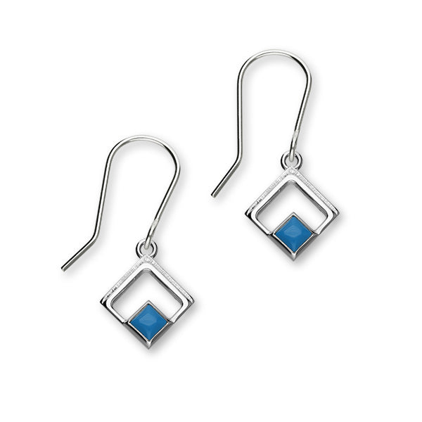 December Birthstone Silver Earrings SE401 Turquoise