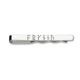 Runic Silver Tie Slide TS4