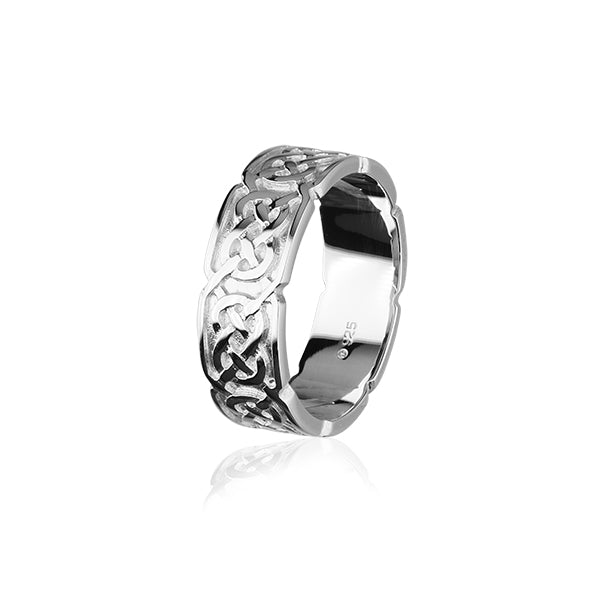 Celtic Silver Ring XR126