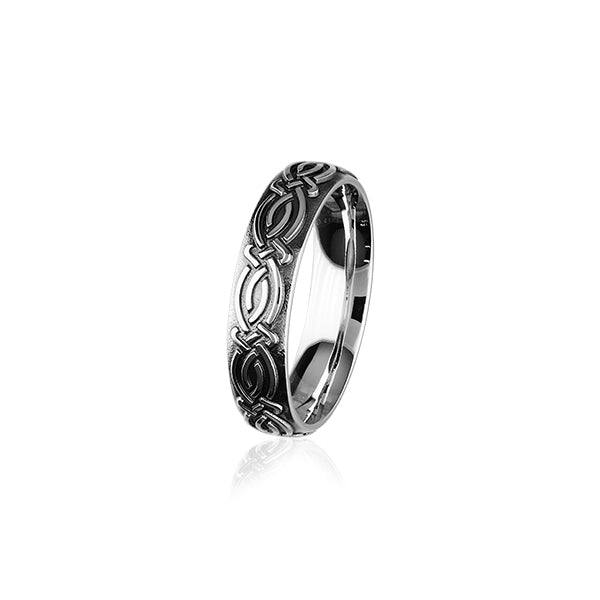 Celtic Silver Ring XR400
